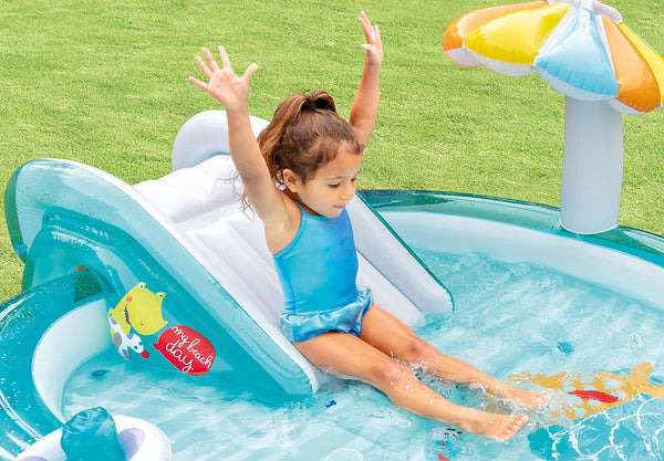 Sunny Splash Backyard Play Pool
