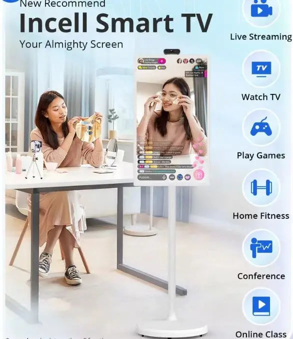 PocketRot8 Portable Touch Screen TV